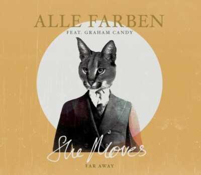 GRAHAM ALLE FARBEN FEAT. CANDY - SHE MOVES (FAR AWAY)  CD SINGLE NEU 