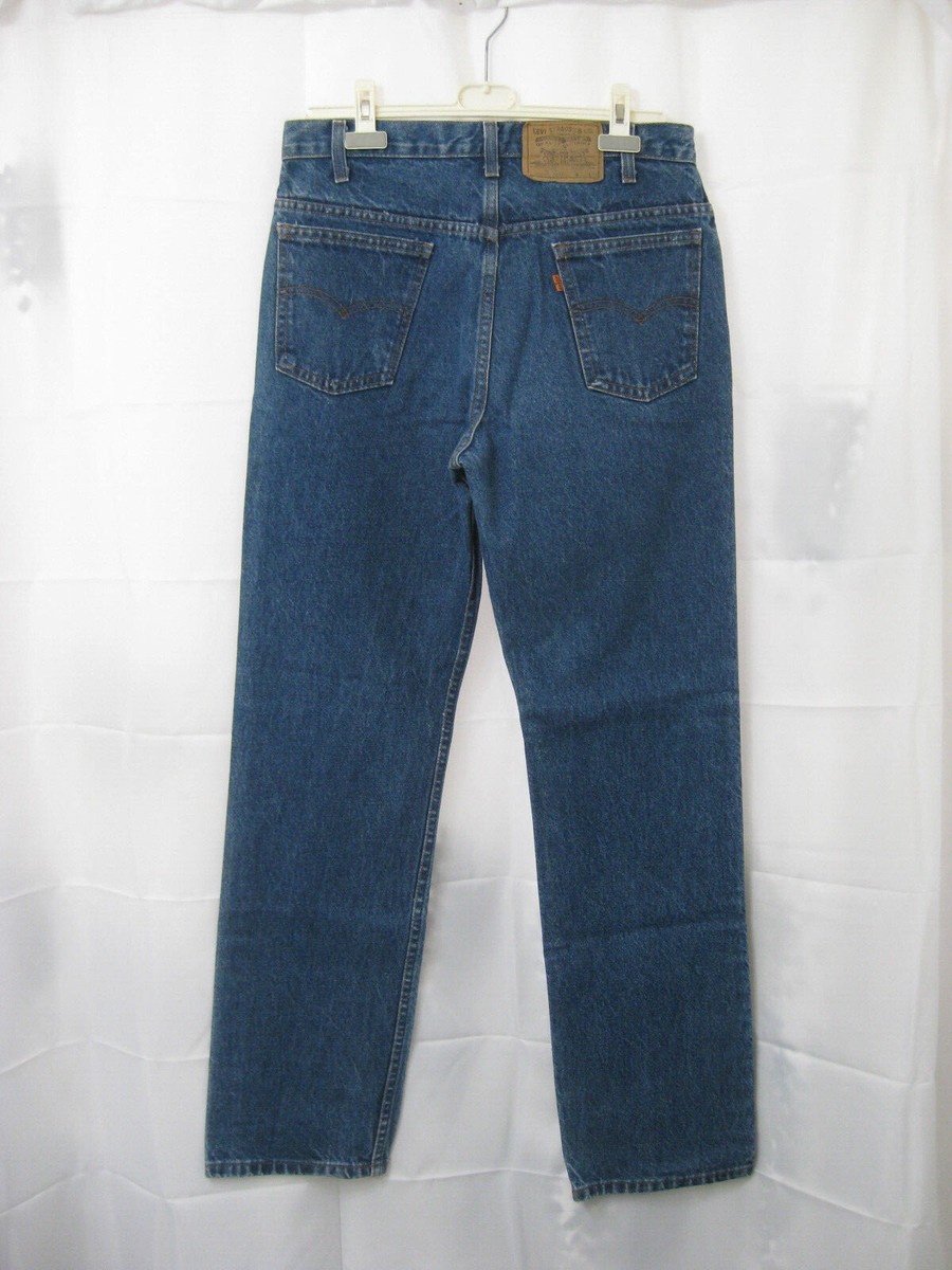 Vtg 1980s Levis 509 Jeans USA 32x33 Hipster Orange Tab Raw Vtg 1980s Levis 509 Jeans USA 32x33 Hipster Orange Tab Raw