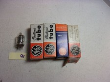 LOT OF 4 NEW IN BOX GE ELECTRON TUBES 5654 6AK5 BIN92 