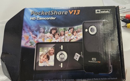 Mustek Pocketshare V13 HD Camcorder - Picture 9 of 12