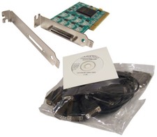 Quatech RS-232 PCI 8-Port w Cable VHDCI New E...