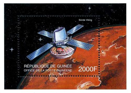 GUINEA 1999 SPACE / VIKING PROBE / MARS S/S MNH CV$8.80 ASTRONOMY