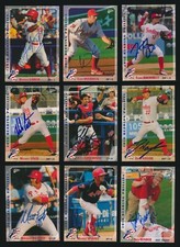 2010 Multi-Ad Reading Phillies -Set (33) w/ DOMONIC BROWN & (9) *AUTOGRAPHED*.