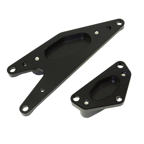 Black Engine Cover Guards Crash Pad Sliders For SUZUKI Bandit GSF 1250 GSX1250FA - Picture 6 of 6