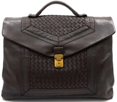BOTTEGA VENETA INTRECCIATO BUSINESS BAG TASCHE AKTENTASCHE BRIEFCASE ARBEITS RAR - Bild 1 von 4