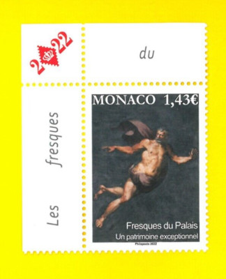 MONACO 2022 The Prince`s Palace Frescoes - Set