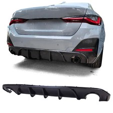 Heckdiffusor Diffusor Hinten für BMW 4er G26 Gran Coupe 420 430 SCHWARZ GLANZ
