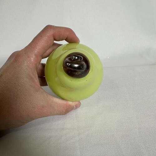 "Escultura de vidrio soplado de vidrio del Támesis pera fruta 4,5"" de alto 3"" de ancho" - Imagen 8 de 10