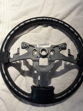 2006-13 Chevy Corvette Z06 C6 Oem Black Leather Steering Wheel 2006-13 Chevy Corvette Z06 C6 Oem Black Leather Steering Wheel
