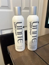 2 Unite Hair Lazer Straight Relaxing Fluid 8 oz