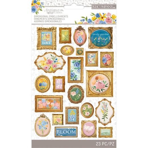 K & Company Antique Garden Gallery Frames 23pcs