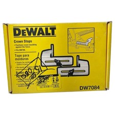 DeWalt DW7084 Miter Saw Crown Stops Woodworking Accessory New Open Box