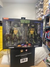 TMNT NECA 2-Pack Leonardo Donatello Walmart Exclusive Ninja Turtles See Pics