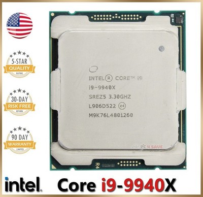 Intel Core i9-9940X CPU SREZ5 3.30GHz 14-Core 19.25MB LGA2066 Desktop Processor
