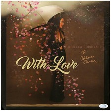 Rebecca Correia Signed Autographed Record Album LP With Love ACOA
