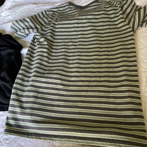 Wonder Nation Boys Shirt Shirtsleeve Striped Flag Football Shorts No Pockets - Picture 4 of 4
