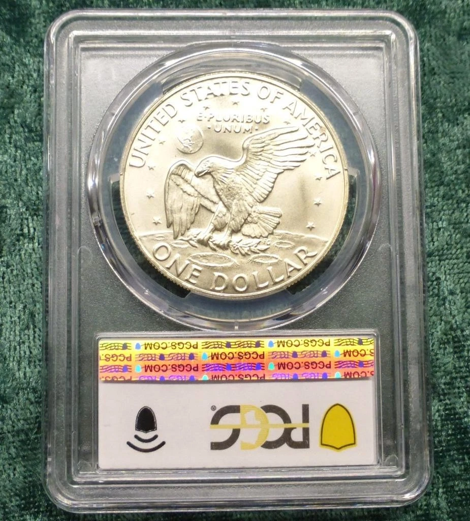 PCGS Certified MS 67 Graded 1974 Eisenhower Dollars (1971-1978