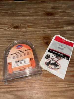 Premium Fiber Optic Patch Cables & 9V Battery Snap Connector