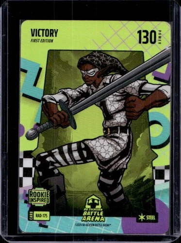 2024 Bo Jackson Battle Arena Victory \'s Rad Battlefoil SP 1st Rookie #RAD-175