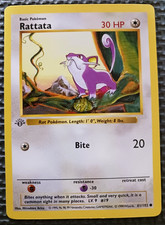 Rattata [Shadowless] #61 Prices | Pokemon Base Set | Pokemon Cards