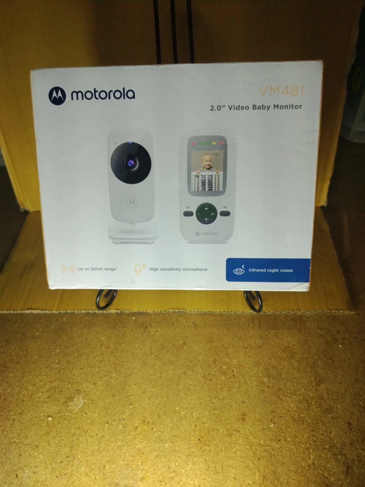 Motorola 2.0" Video Baby Monitor Up To 300m Range With Night Vision VM481. BNIB
Opens in a new windo