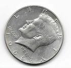 1966 Kennedy Half Dollar - AU (40% silver)