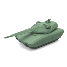 MRY-SFW SS801 1:100 WarGaming Military Model Kit Poland PL-01 Main Battle Tank