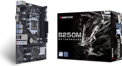 Biostar B250MHC Mainboard Intel B250 für Intel 6. & 7. Generation Sockel 1151