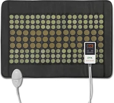 UTK Far Infrared Heating Pad for Back, 5X Pain Relief for Waist, Abdomen, Thigh,