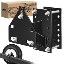 Nilight Spare Tire Carrier 3-Nuts Design Boat Trailer Carrier Bracket Utility