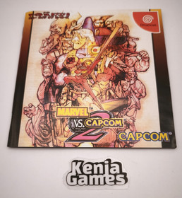 Dreamcast Marvel vs Capcom2 New Age Heros Japan Region