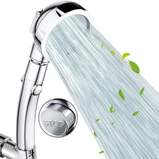 ® ALL METAL 3-Spray Hand Held Shower Head, 2.5 GPM High Flow Handheld Showerhead