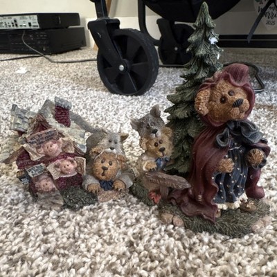 Boyds Bears & Friends P. Wolf & LF Red Figurine Bearytales Series 2456 2457