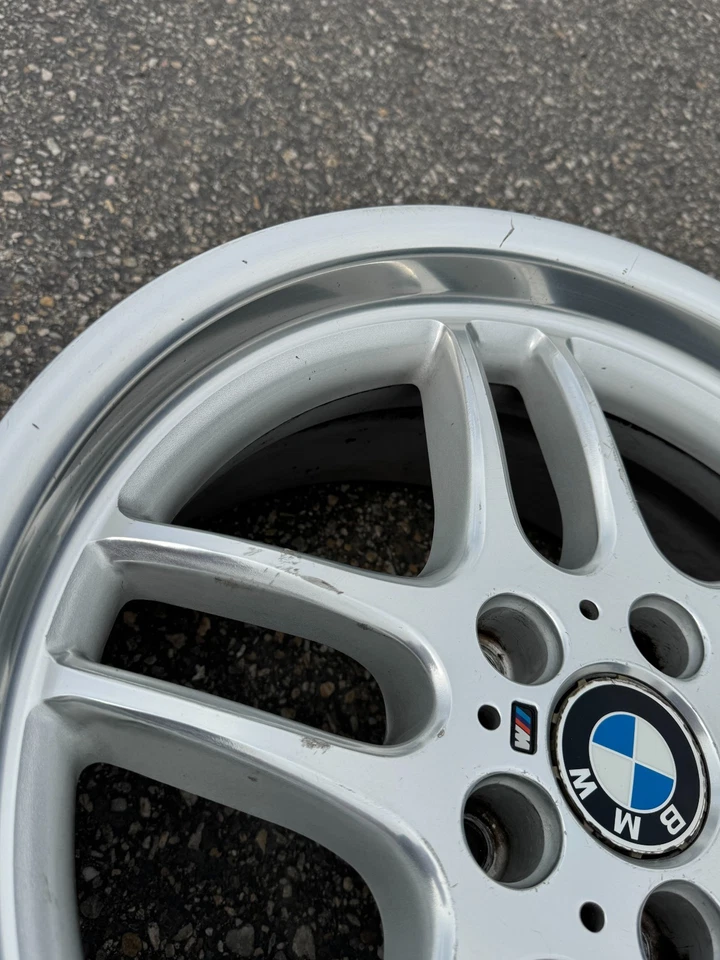 Llanta 18" BMW 740i 740iL 750 760 5x120 stock de fábrica OEM serie 7 37 M PAR Foto 3 de 4