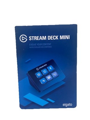 Elgato Stream Deck Mini Wired Membrane Keyboard - 10GAI9901