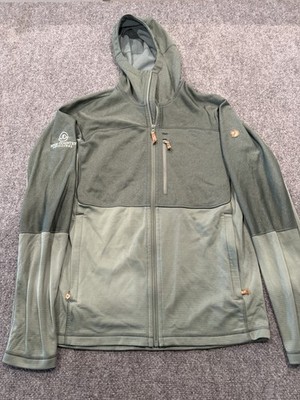 Fjallraven Fjällräven Abisko Trail Fleece Jacket Hoody Hoodie Green Men L KE11
