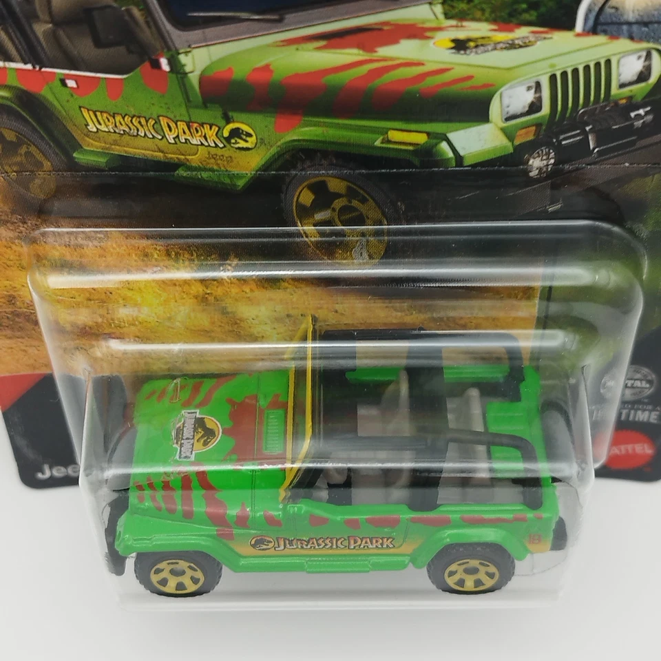Matchbox Jeep Wrangler #18 – Jurassic Park Rebirth 2025 Miniature – 1:64 - Neuf - Photo 4/4