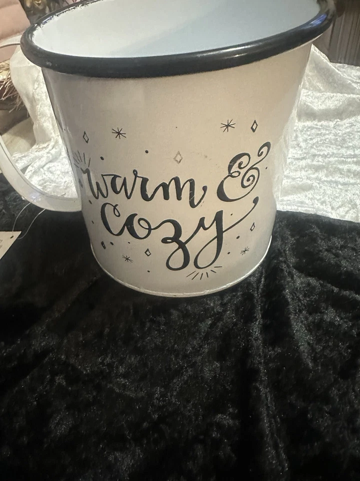 Primitives By Kathy Warm And Cozy Metal Farmhouse Mug - Image 4 of 4