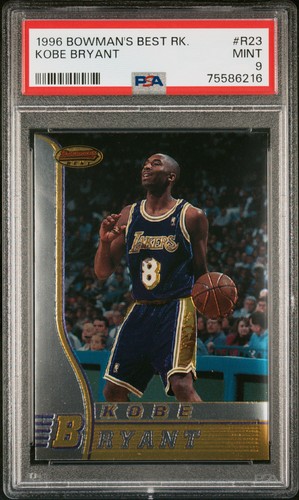 Kobe Bryant 1996 Bowman'S Best Rookie #R23 PSA 9 RC