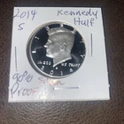 2014 S Kennedy Half 90% Silver Proof
