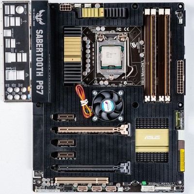 Asus SABERTOOTH P67 LGA1155 ATX Motherboard 16GB DDR3 Intel i5-2400 USB 3.0 UEFI