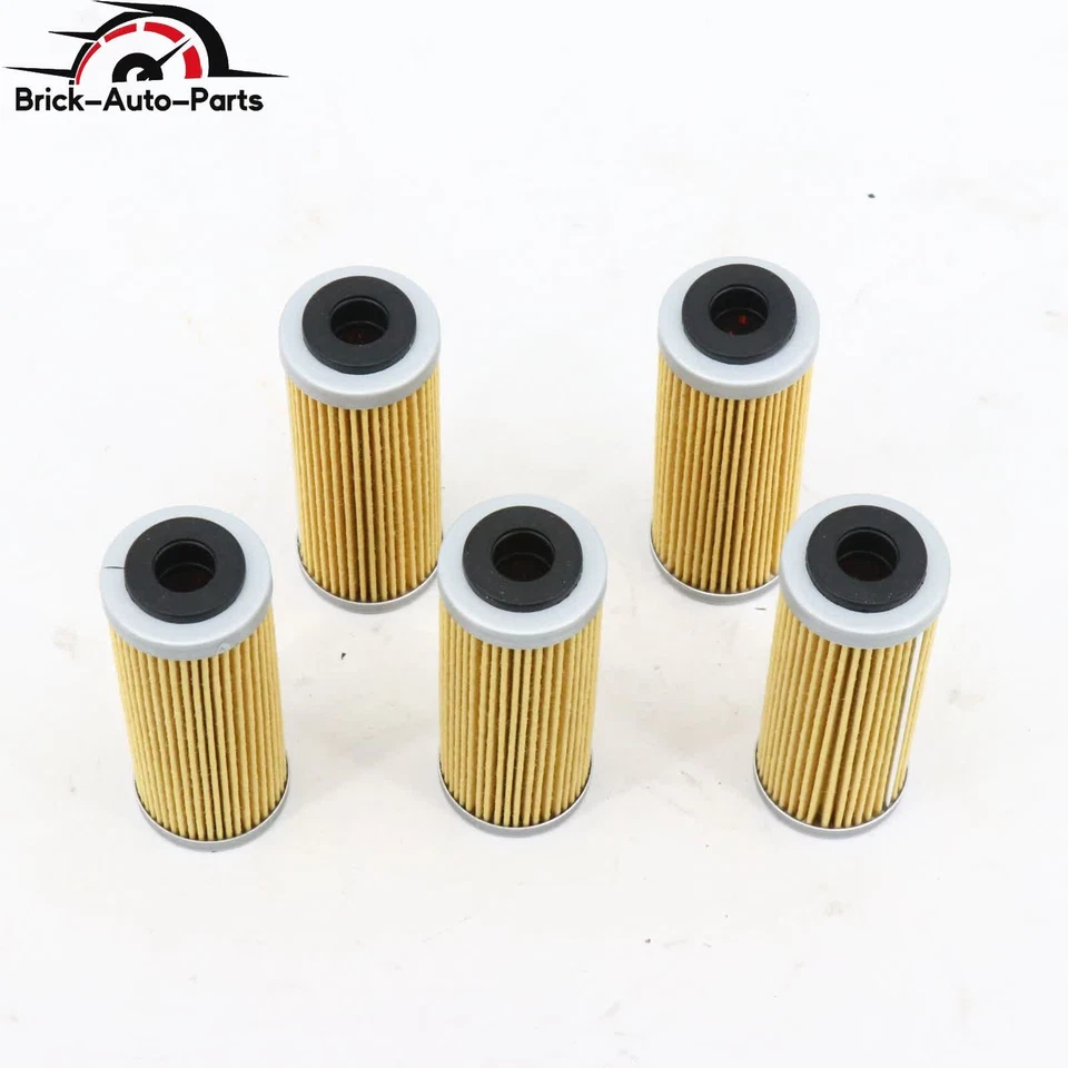 Filtro de aceite 5 piezas para Husqvarna FC250 FE250 FC350 FE350 FC450 FE450 FS450 FX450 Foto 2 de 4