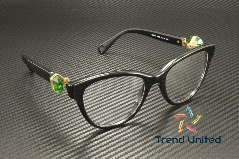 Gafas para mujer SWAROVSKI SK2004 1001 negras lentes de demostración 54 mm Foto 4 de 4