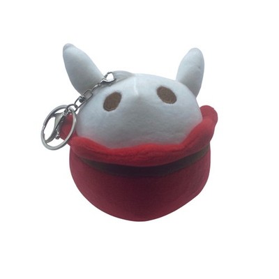 Genshin Impact Klee Bouncing Ball Plush Backpack Purse Clip Keychain 4''