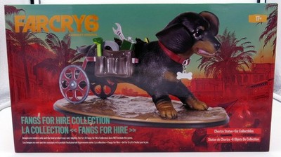 Far Cry 6 Fangs For Hire Collectors Edition Chorizo Statue Set