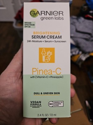 Garnier Green Labs Pinea-C Brightening Serum Cream SPF 30 2.4oz Lot Of 2