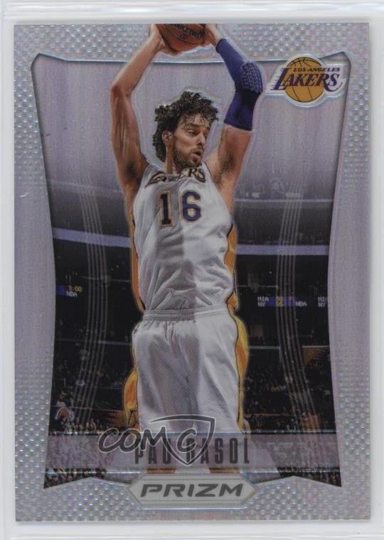 2012-13 Panini Prizm Silver Prizm Pau Gasol #45 HOF 0uo9