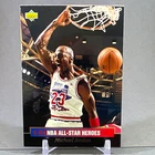 Upper Deck 1991-92 NBA All-Star Heroes Insert Michael Jordan #15 Card