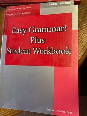 Easy Grammar Plus Student Workbook by Wanda C. Phillips (Trade Paperback,...