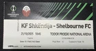 Football tickets / 2025 / Conference League / Shkendija - Shelbourne